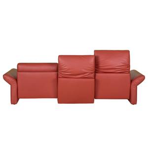 Ecksofa Perira I mit Relaxfunktion - Kunstleder - Rot - Longchair davorstehend rechts