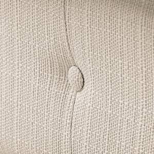 Ecksofa Pintano Webstoff - Beige - Ottomane davorstehend links