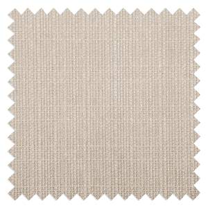 Ecksofa Pintano Webstoff - Beige - Ottomane davorstehend rechts