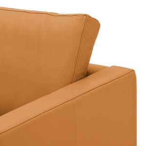 Ecksofa Portobello Echtleder Echtleder Gad: Cognac I - Breite: 251 cm - Longchair davorstehend links