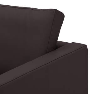 Ecksofa Portobello Echtleder Echtleder Gad: Dunkelbraun - Breite: 293 cm - Longchair davorstehend links