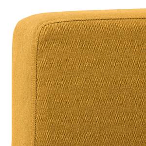 Ecksofa Portobello Webstoff Stoff Selva: Senfgelb - Breite: 207 cm - Longchair davorstehend links