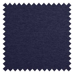 Canapé d'angle Portobello Tissu Tissu Milan : Bleu foncé - Largeur : 207 cm - Méridienne courte à gauche (vue de face)