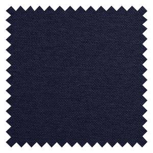 Canapé d'angle Portobello Tissu Tissu Milan : Bleu foncé - Largeur : 251 cm - Méridienne courte à gauche (vue de face)