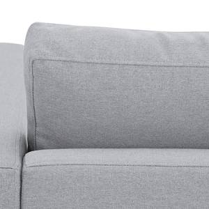 Ecksofa Portobello Webstoff Webstoff Milan: Hellgrau - Breite: 251 cm - Longchair davorstehend links