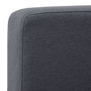 Ecksofa Portobello Webstoff Webstoff Milan: Anthrazit - Breite: 207 cm - Longchair davorstehend rechts