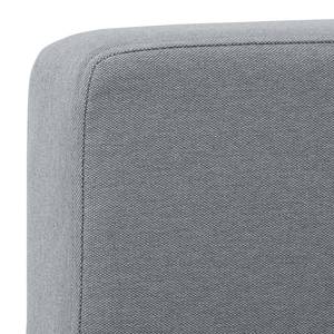 Ecksofa Portobello Webstoff Stoff Selva: Grau - Breite: 207 cm - Longchair davorstehend rechts