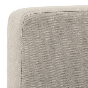 Ecksofa Portobello Webstoff Stoff Selva: Beige - Breite: 251 cm - Longchair davorstehend rechts