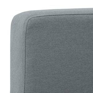 Ecksofa Portobello Webstoff Stoff Selva: Grau - Breite: 293 cm - Longchair davorstehend rechts