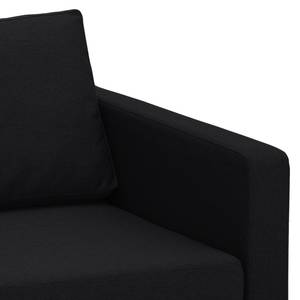 Ecksofa Portobello Webstoff Stoff Selva: Anthrazit - Breite: 293 cm - Longchair davorstehend rechts