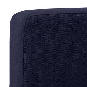 Canapé d'angle Portobello Tissu Tissu Milan : Bleu foncé - Largeur : 293 cm - Méridienne courte à droite (vue de face)