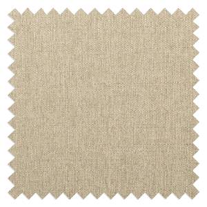 Ecksofa Potosi Webstoff Beige - Longchair davorstehend links - Schlaffunktion - Keine Funktion