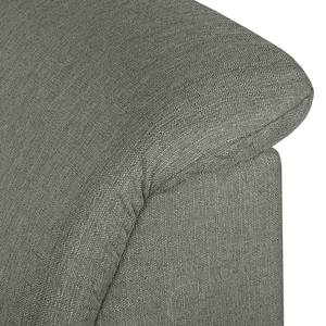 Ecksofa Potosi Webstoff Grau - Longchair davorstehend links - Schlaffunktion - Keine Funktion