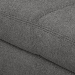 Ecksofa Rockford II Webstoff Grau - Textil - 255 x 90 x 180 cm