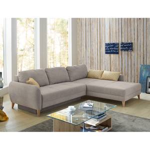 Ecksofa Ross Microfaser - Grau