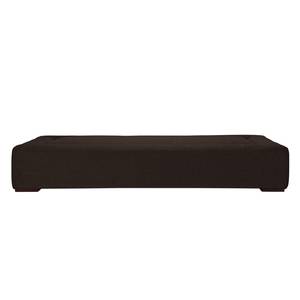 Modulares Sofa Roxbury II Webstoff Stoff Kiara: Schwarz-Braun - 300 x 64 cm