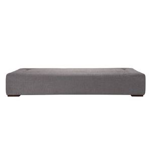 Modulares Sofa Roxbury II Webstoff Stoff Kiara: Grau - 330 x 64 cm