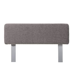 Modulares Sofa Roxbury III Webstoff Stoff Kiara: Grau - 330 x 64 cm