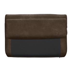 Ecksofa Ryley Kunstleder Antiklederlook - Braun - Longchair davorstehend rechts