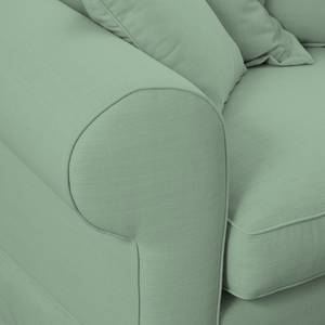 Ecksofa Saltum Webstoff Mint - Longchair davorstehend rechts