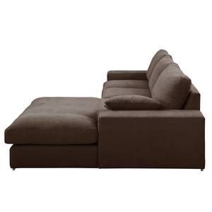 Ecksofa Seaton Nougat - Longchair davorstehend rechts