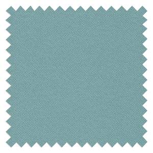 Canapé d'angle Smoky Bay Tissu - Bleu layette - Méridienne courte à droite (vue de face) - Accoudoir réglable