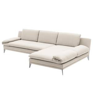 Ecksofa Smoky Bay Webstoff - Kaschmir - Longchair davorstehend rechts - Keine Funktion