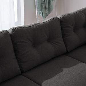Canapé d'angle Sola Tissage à plat - Méridienne courte à droite (vue de face)