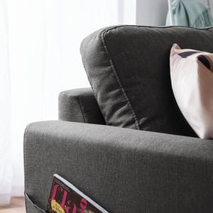 Ecksofa Sola Flachgewebe Longchair davorstehend links