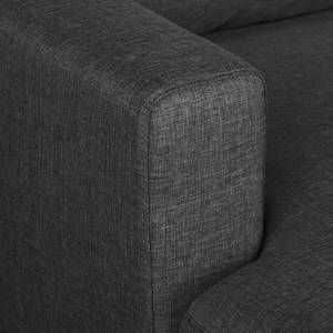 Ecksofa Sola Flachgewebe Longchair davorstehend links