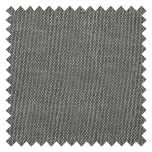 Canapé d'angle Sorini Tissu gris foncé Méridienne à  droite (vue de face) - Gris foncé