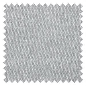 Canapé d'angle Sorini Tissu gris foncé Méridienne à droite (vue de face) - Gris clair