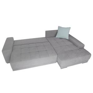 Canapé d'angle Stonda Microfibre - Gris