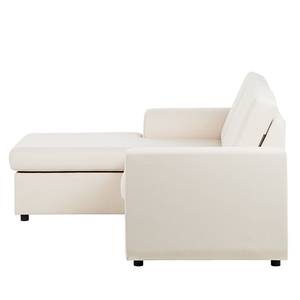 Ecksofa Sweet Stoff Beige - Ottomane links oder rechts montierbar