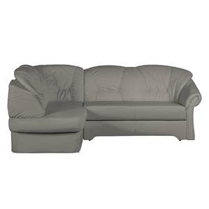 Ecksofa Thale Kunstleder Grau - Bettfunktion davorstehend rechts