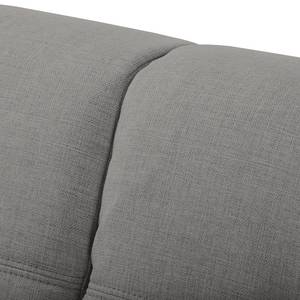 Ecksofa Tryon Strukturstoff - Platin - Longchair davorstehend links