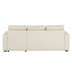 Ecksofa Venezia (mit Schlaffunktion / beidseitig montierbar) Kunstleder - Creme