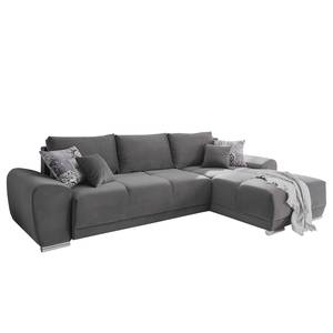 Ecksofa Vici (mit Schlaffunktion) Grau - Textil - 289 x 85 x 189 cm