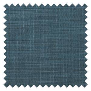 Ecksofa Viona I Webstoff Stoff Meda: Jeansblau - Longchair davorstehend links