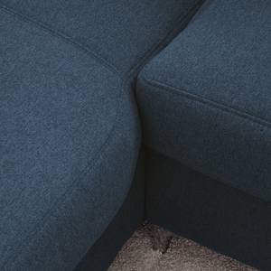 Ecksofa Vitinia Webstoff Blau - Textil - 288 x 93 x 176 cm