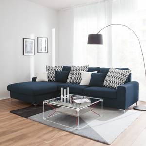 Ecksofa Vitinia Webstoff Blau - Textil - 288 x 93 x 176 cm