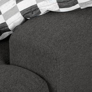 Ecksofa Vitinia Webstoff Grau - Textil - 288 x 93 x 176 cm