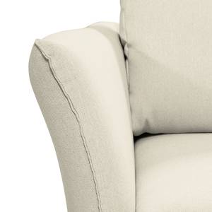 Ecksofa Wings Style (mit Schlaffunktion) - Webstoff - Beige - Longchair davorstehend rechts - 1 Kissen