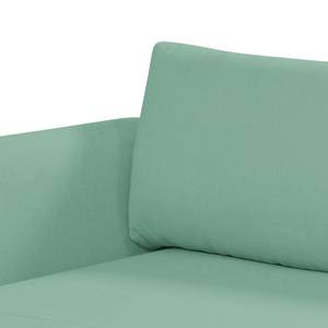 Ecksofa Wings Style (mit Schlaffunktion) - Webstoff - Mint - Longchair davorstehend links - 1 Kissen