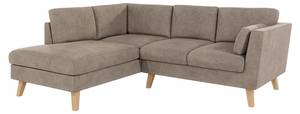 Ecksofa Honey Beige - Ecke davorstehend links