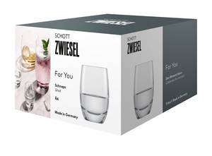 Schnapsglas For you 4er Set Glas - 1 x 1 x 1 cm