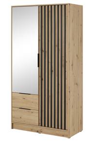 Kleiderschrank NELIA Braun - Breite: 120 cm