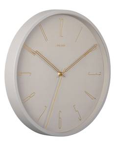 Horloge murale Belle Numbers D35cm Gris