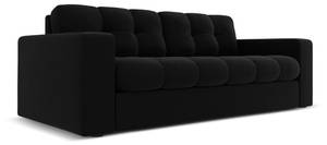 Sofa JUSTIN 2 Sitzplätze Schwarz