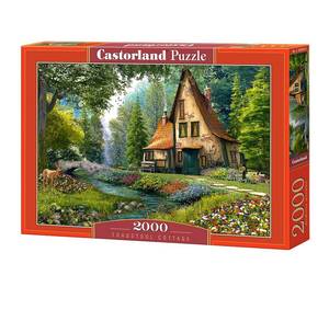 Puzzle Toadstool Cottage Papier - 27 x 5 x 38 cm